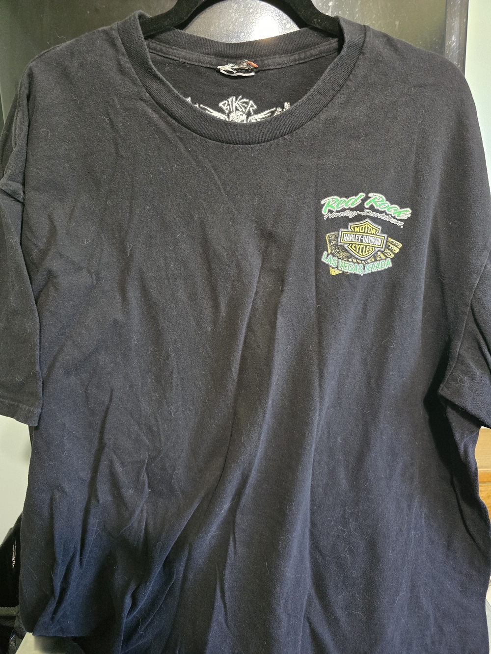 Harley-Davidson Black Graphic Tee - Las Vegas Red Rock